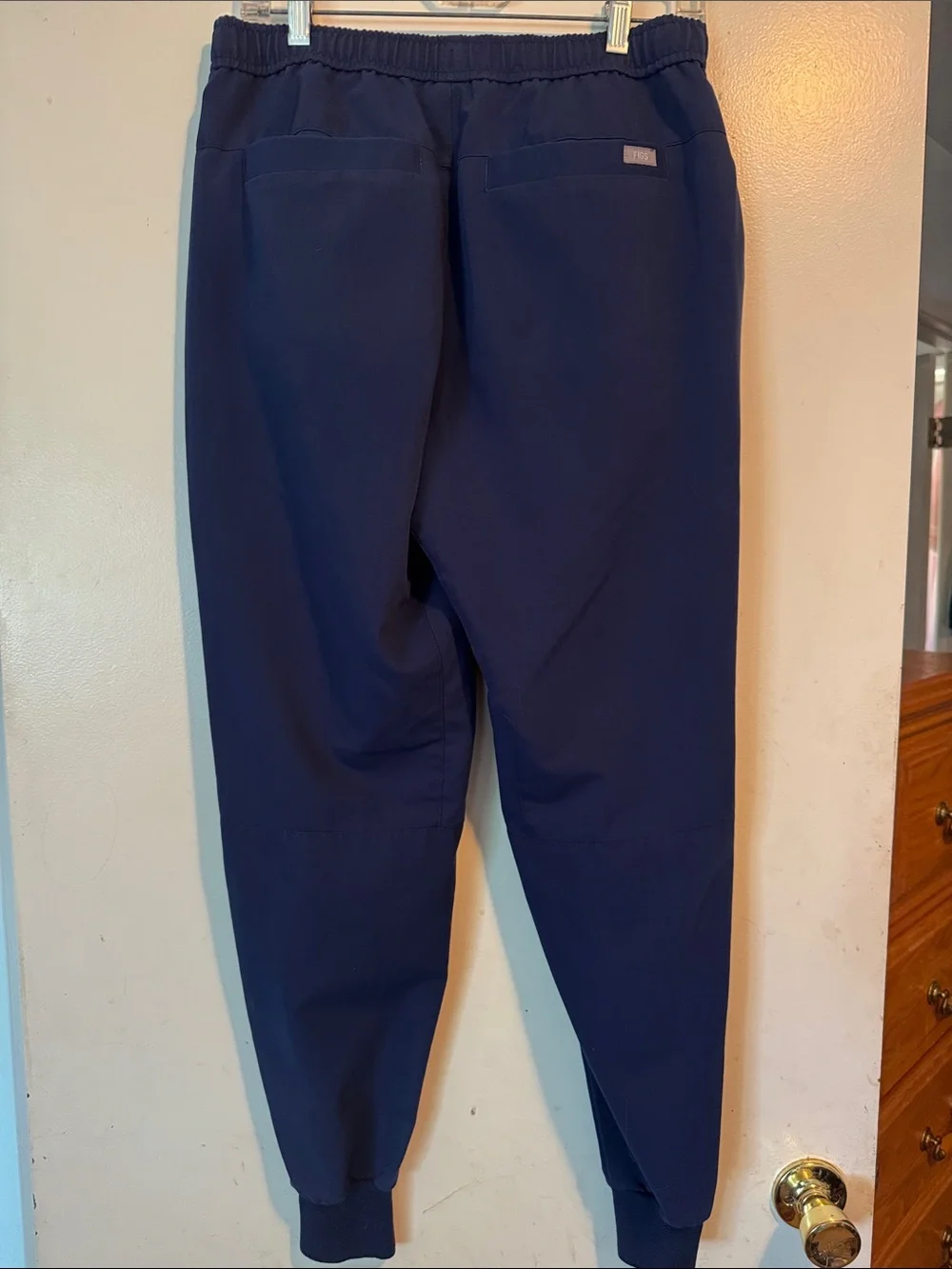 Figs Men's Navy Drawstring Joggers